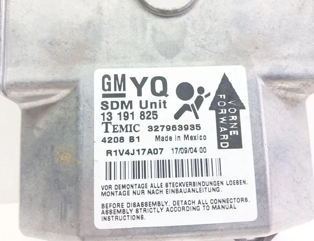 OPEL Astra H (2004-2014) SRS vadības bloks 327963935 31394871