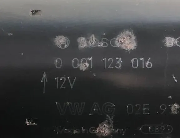 VOLKSWAGEN Passat B7 (2010-2015) Starteris 0001123016 33313433