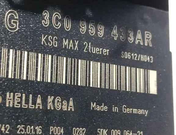 VOLKSWAGEN Passat B7 (2010-2015) Comfort Control Unit 3C0959433AR,S0612H043 33313454