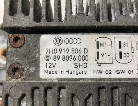 VOLKSWAGEN Transporter T5 (2003-2015) Dzesēšanas ventilatora relejs 7H0919506D 33318672
