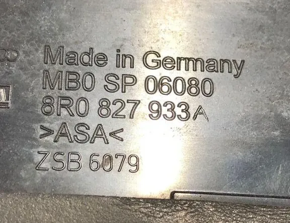 AUDI Q5 8R (2008-2017) Bootlid Spoiler 8R0827933A 33318929