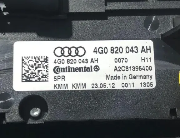 AUDI A7 C7/4G (2010-2020) Другие блоки управления 4G0820043AH 33320750