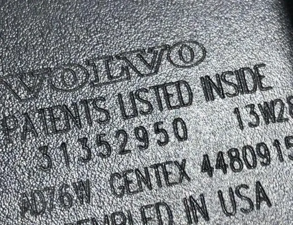 VOLVO XC60 1 generation (2008-2017) Salona atpakaļskata spogulis 31352950 33321615