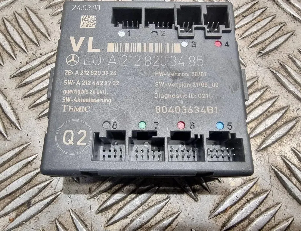 MERCEDES-BENZ E-Class W211/S211 (2002-2009) Блок управления дверей левый задний A2128203926,A2128203485 33382852