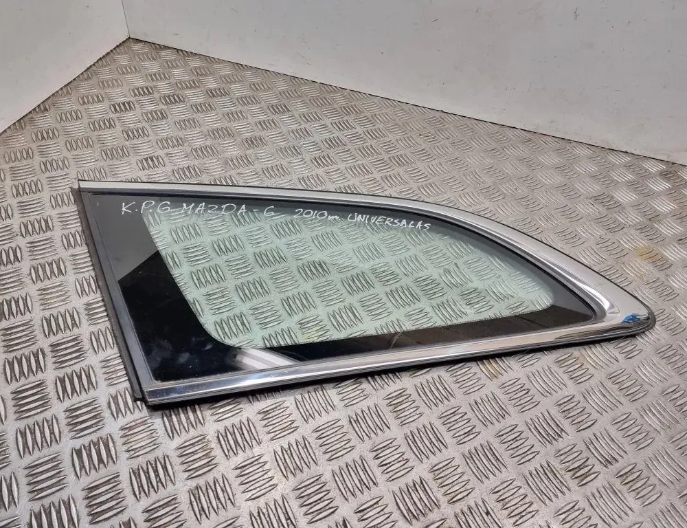 MAZDA 6 GH (2007-2013) Aizmugurējais kreisais durvju stikls 43r005834 33548944