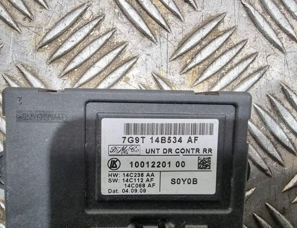 FORD Mondeo 4 generation (2007-2015) Блок управления дверей задние правые 7G9T14B534AF,1001220100 33574365