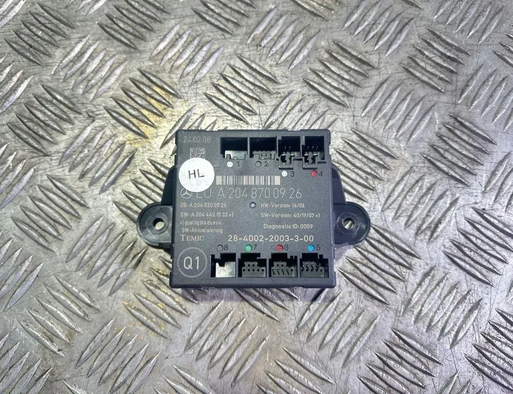 MERCEDES-BENZ C-Class W204/S204/C204 (2004-2015) Priekšējo labo durvju vadības bloks A2044421532,A2048700926 33798744