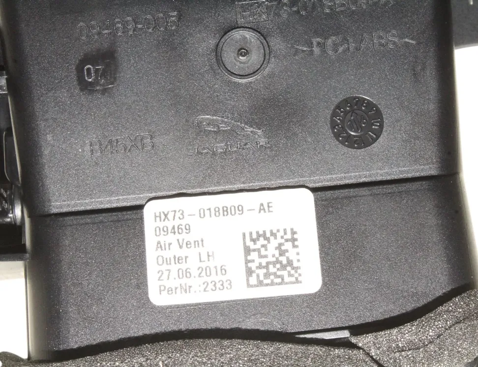 JAGUAR XE 1 generation (2014-2024) Dashboard Air Vents HX73-018B09-AE 29085420
