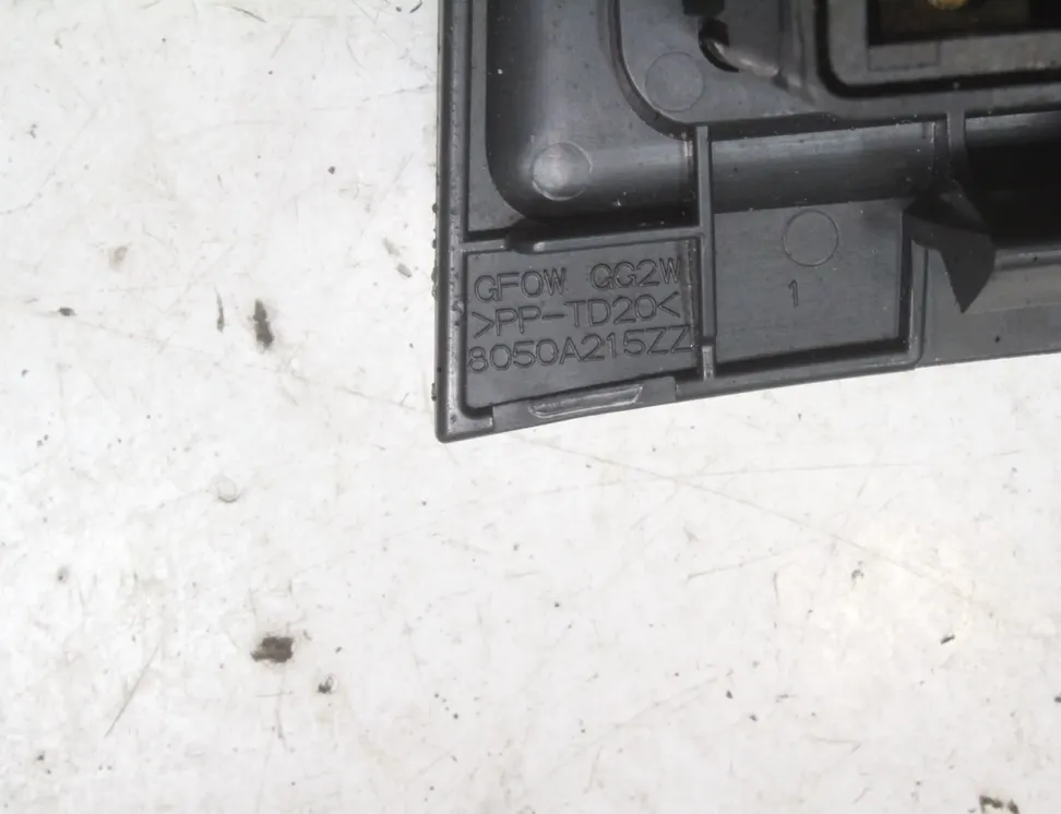 MITSUBISHI Outlander 3 generation (2012-2023) Sēdekļa apsildes poga 8050A215ZZ 33366702