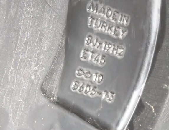 VOLKSWAGEN ID.4 1 generation (2020-2023) Wheel 11A601025,255/50R19 33481044