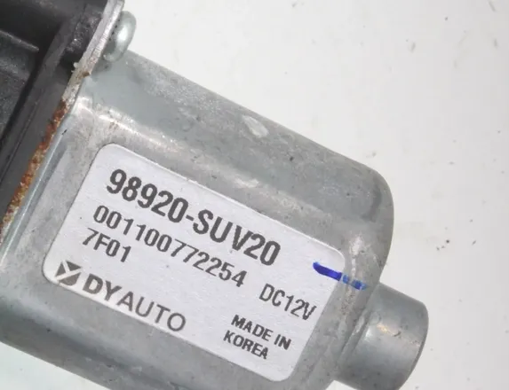 OPEL Mokka 1 generation (2012-2015) Aizmugurējo kreiso durvju logu pacēlājs 98920-SUV20 33552829