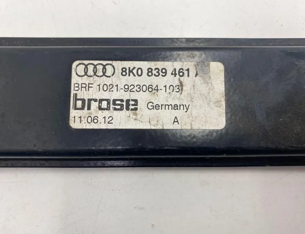 AUDI A4 B7/8E (2004-2008) Rear left door window lifter 8K0839461A,8K0959811A 33273503