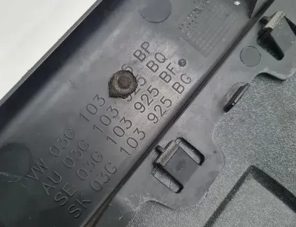 VOLKSWAGEN Jetta 3 generation (1992-1998) Декоративная крышка двигателя 03G103925BP 33276367