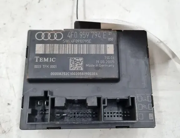AUDI A6 C8/4K (2018-2024) Rear Left Door Control Unit 4F0959794E 33278796