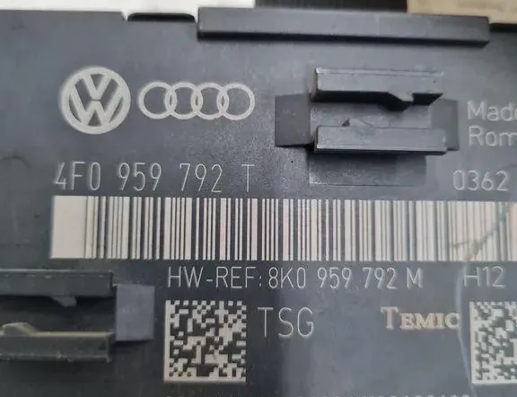 AUDI A6 allroad C6 (2006-2011) Блок управления дверей левый задний 4F0959792T 33278939