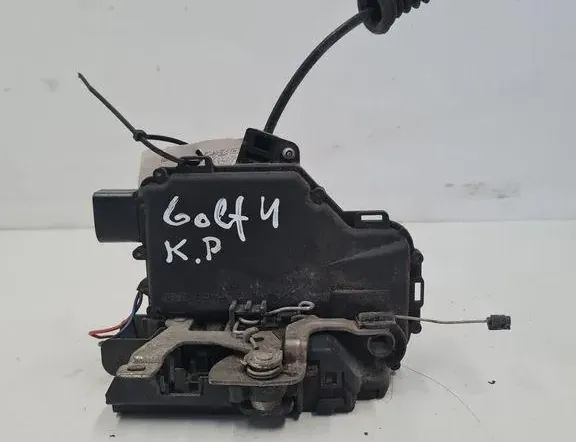 VOLKSWAGEN Golf 6 generation (2008-2015) Front Left Door Lock 33279631