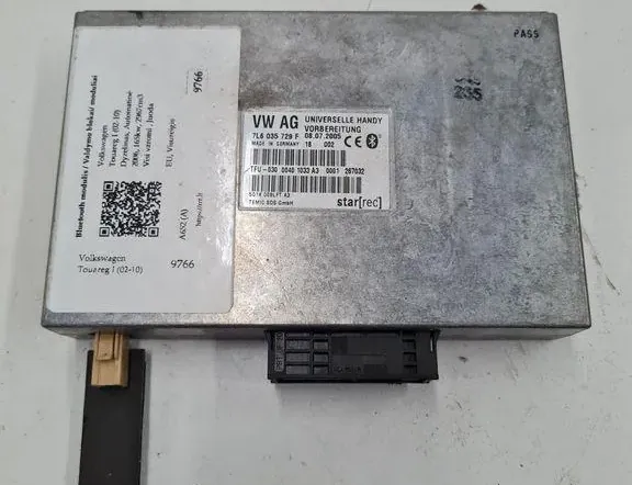 VOLKSWAGEN Touareg 1 generation (2002-2010) Bluetooth vadības bloks 7L6035729F 33389876