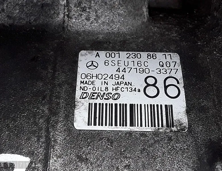 FIAT Ducato 3 generation (2006-2024) Gaisa kondicionēšanas sūknis a0012308611 33481144