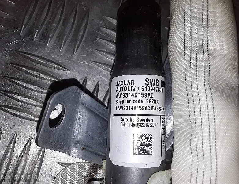 JAGUAR XJ 4 generation (X351) (2015-2020) Right Side Roof Airbag SRS aw9314k159ac 33481292