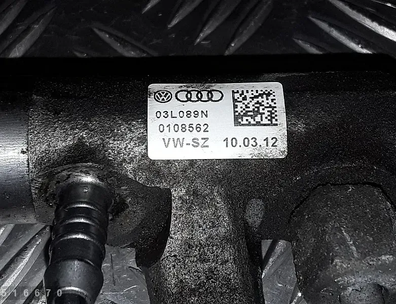 FIAT Ducato 3 generation (2006-2024) Left Side Fuel Rail 03l089n 33532890