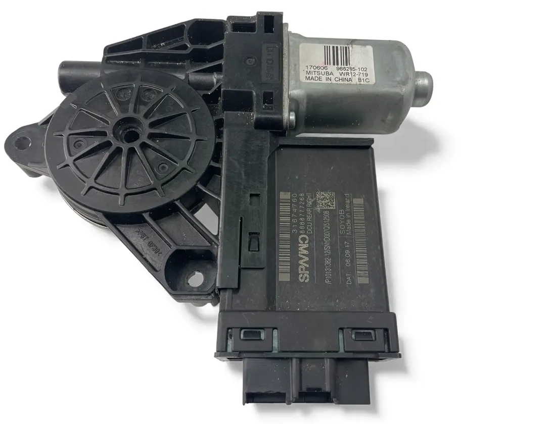 VOLVO V60 1 generation (2010-2020) Aizmugurējo labo durvju loga vadības motorīts 966265-102 33480810