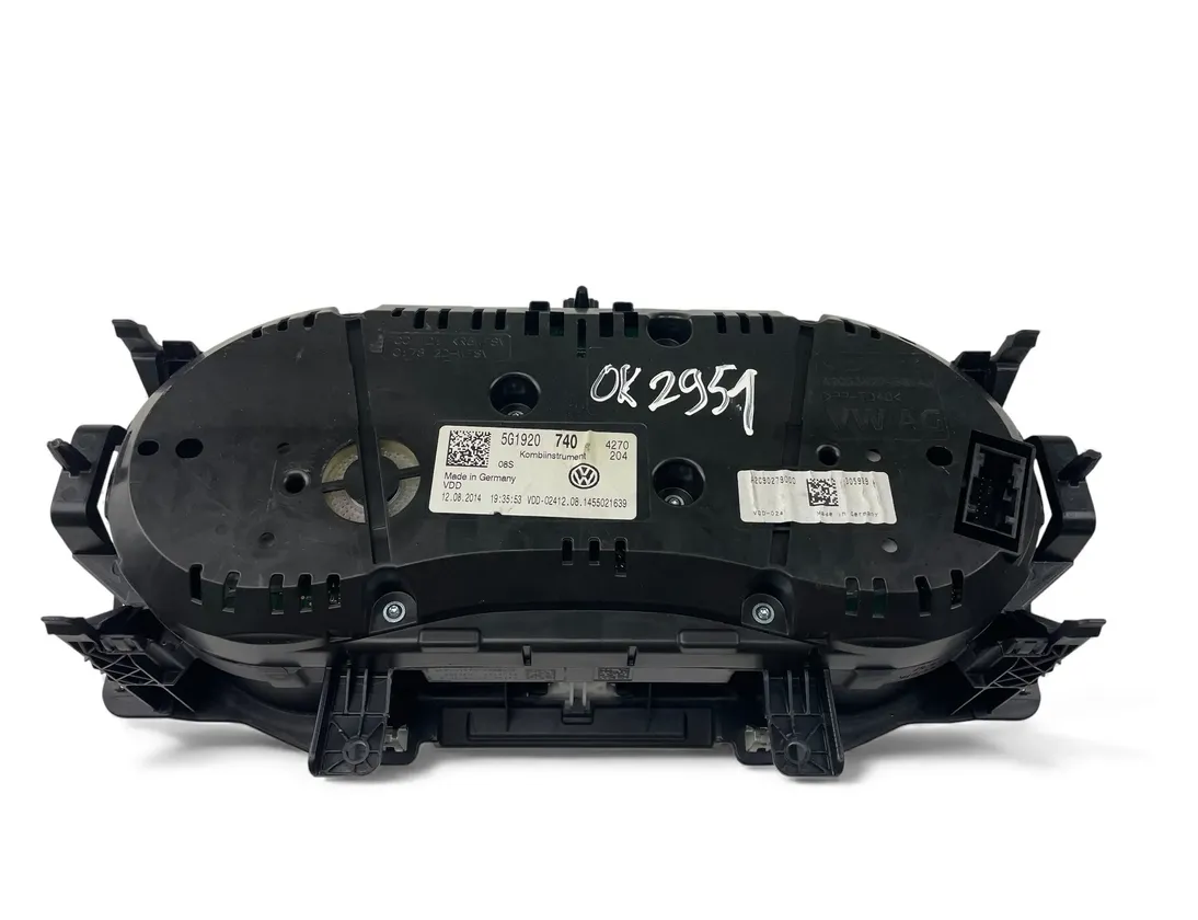 VOLKSWAGEN Golf 7 generation (2012-2024) Спидометр 5G1920740 33545588