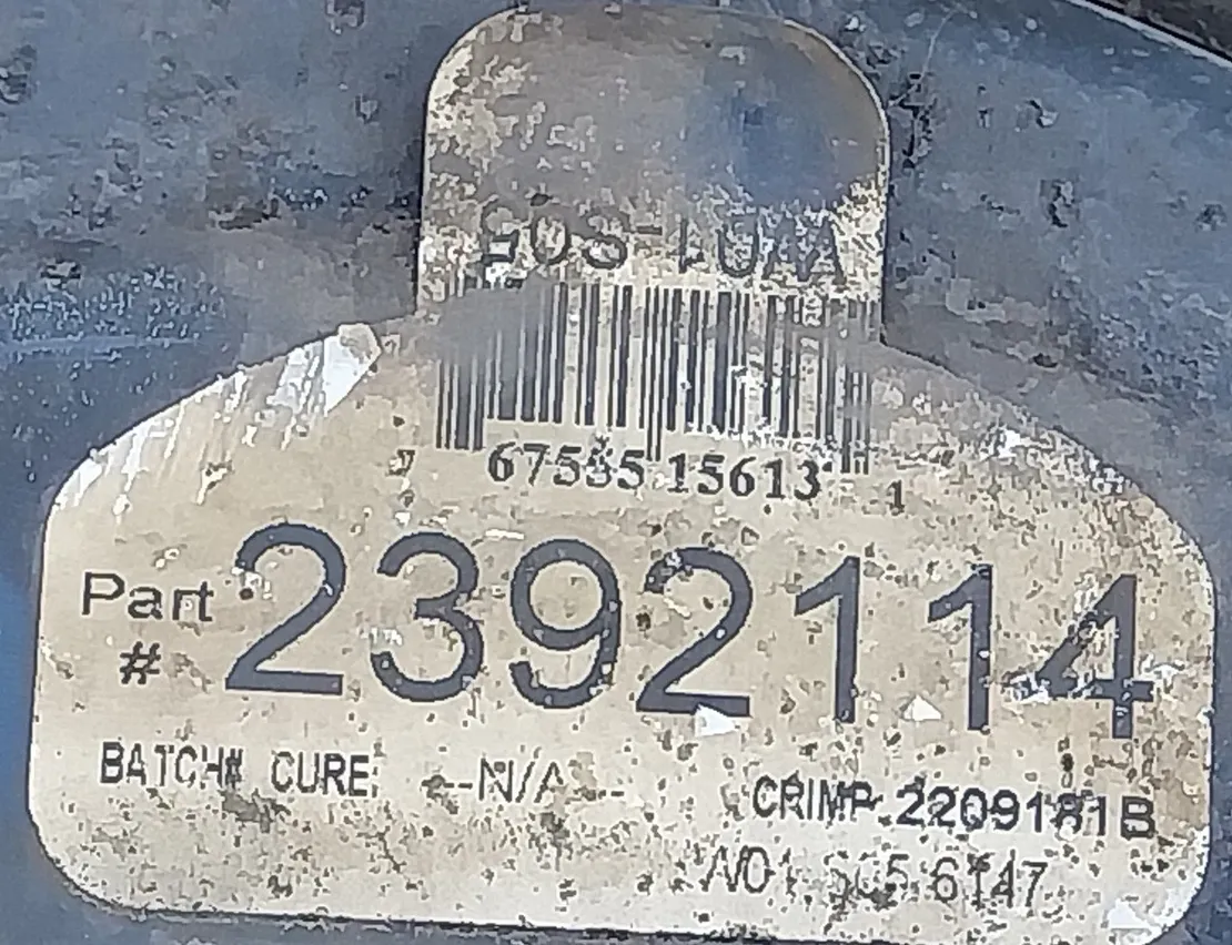 SCANIA L,P,G,R,S series (2016) Pneimatiskais / gaisa spilvens 2392114 31087342