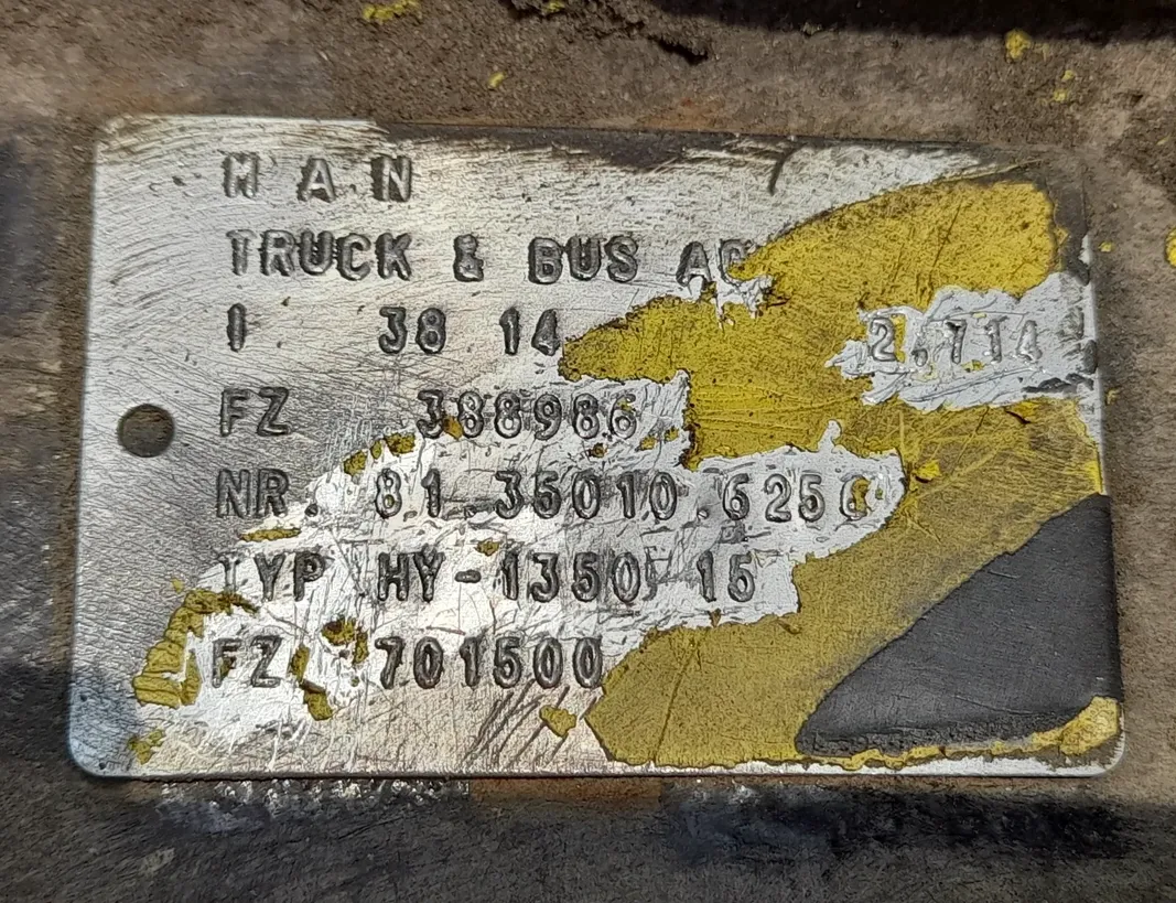 MAN TGX (2007-present) Aizmugurējais reduktors 81350106256,81.35010-6256,R=2.714,HY-1350,38/14,81353016116,81.35301-6116 34852230