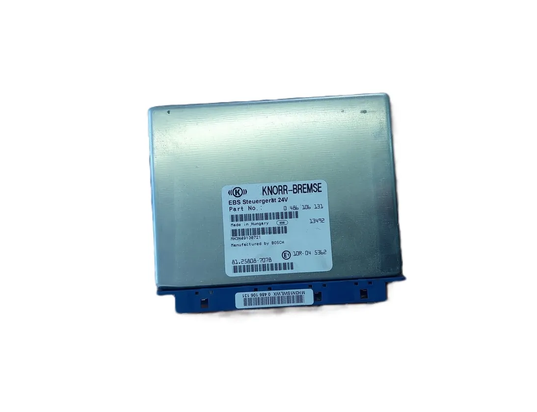 MAN TGX (2007-present) EBS7 ECU vadības bloks 0486106131,81.25808-7078,10R-045362 34845211
