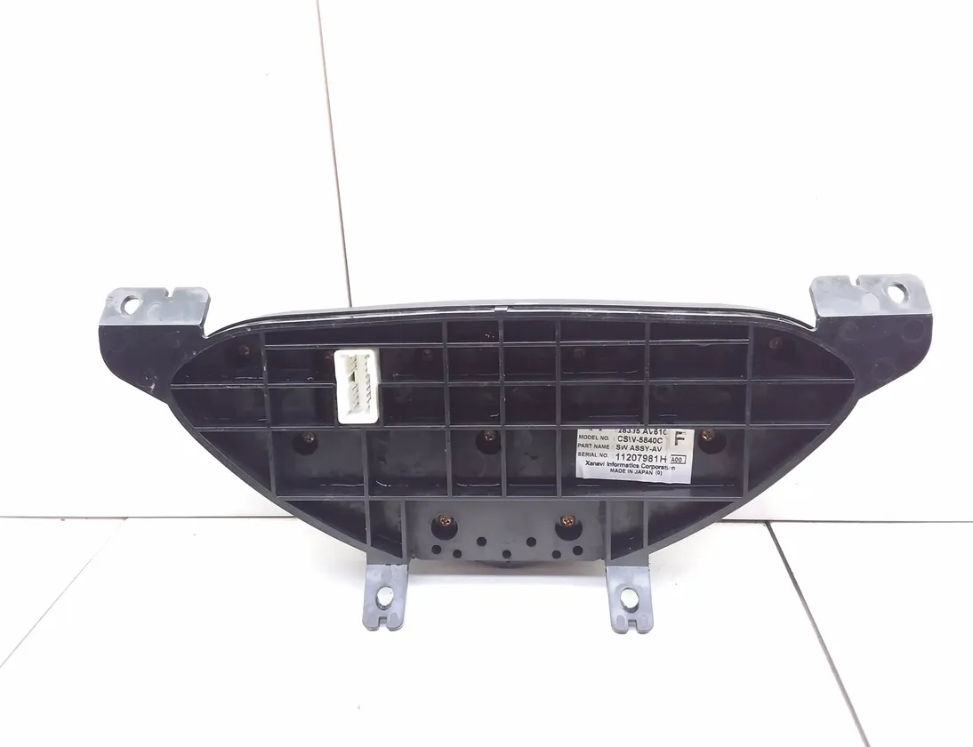 NISSAN Primera P12 (2001-2008) Klimata kontroles modulis 28395av610,11207981h,Csw5840c 11388696