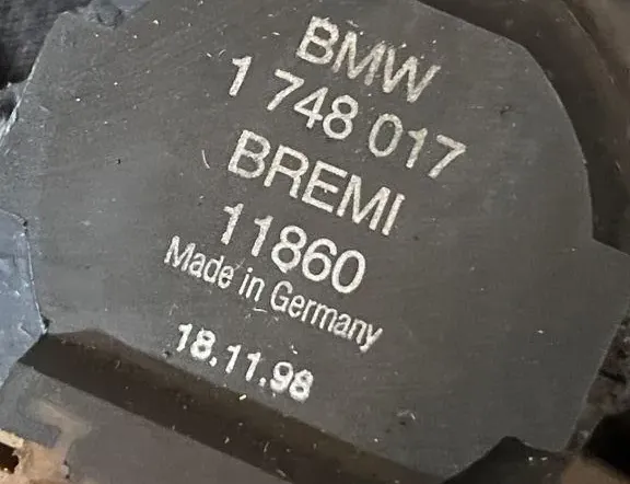 BMW 5 Series E39 (1995-2004) Augstsprieguma aizdedzes spole 1748017 33765224