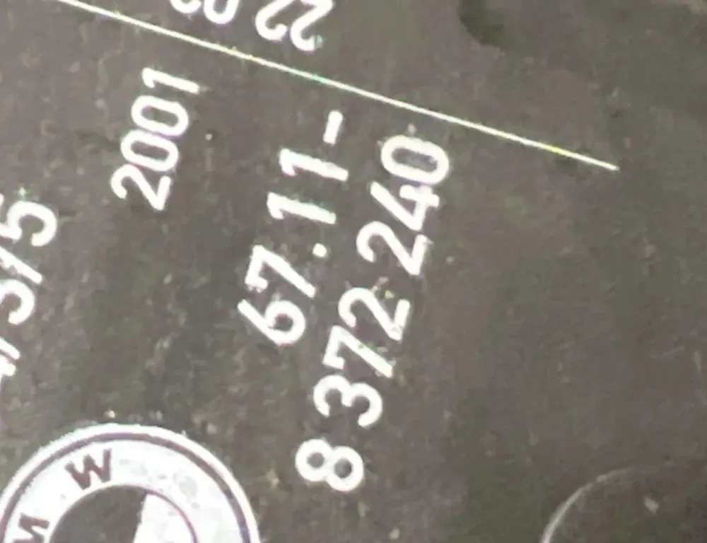 BMW 3 Series E46 (1997-2006) Degvielas tvertnes vāciņa bloķēšana 6711,8372240 33959744