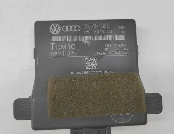 VOLKSWAGEN Golf 5 generation (2003-2009) Gateway Control Unit 1K0907530C 33239589