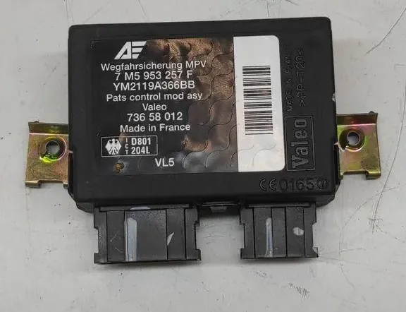VOLKSWAGEN Sharan 1 generation (1995-2010) Immobiliser control unit 7M5953257F 33239892