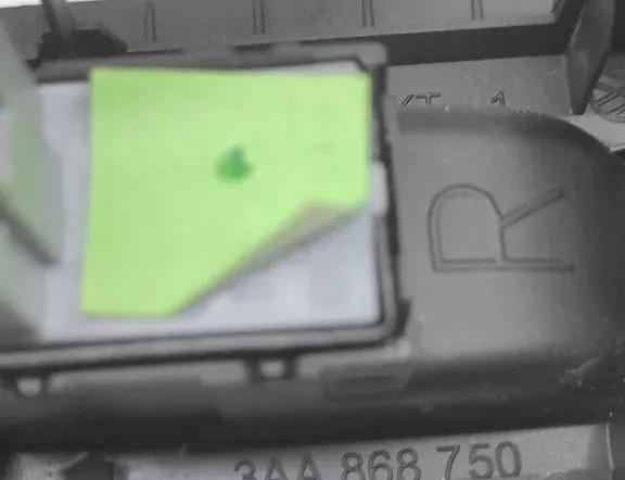 VOLKSWAGEN Passat B7 (2010-2015) Priekšējo kreiso durvju logu pacēlāja slēdži 3AA868750 33240758