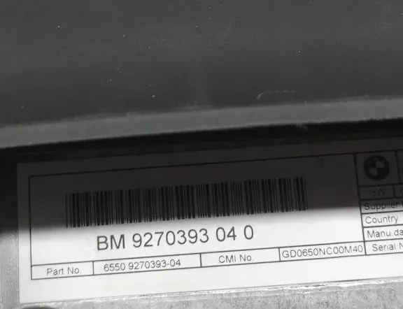 BMW 3 Series F30/F31 (2011-2020) Екран навигаций 9270393 33241914