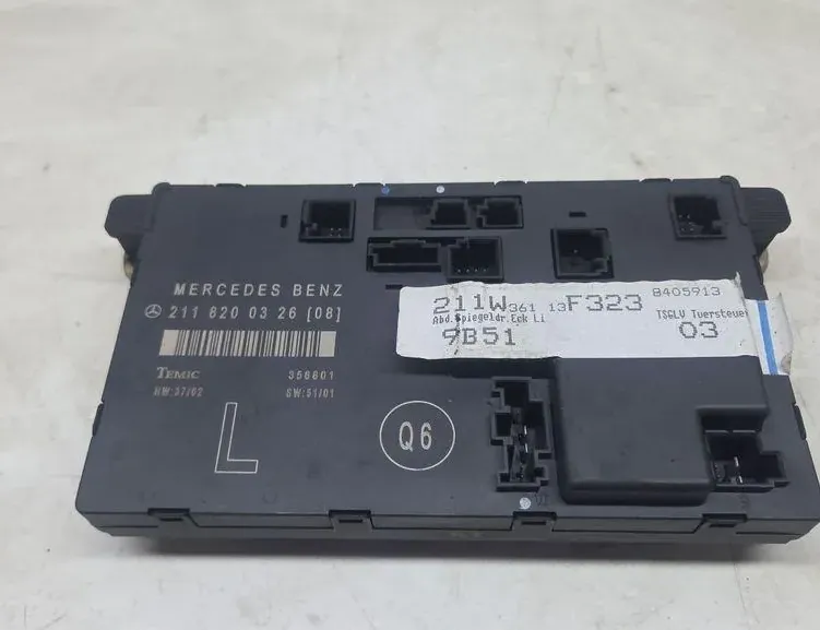 MERCEDES-BENZ E-Class W211/S211 (2002-2009) Блок управления дверей передние  правые 2118200326,356801 33242995