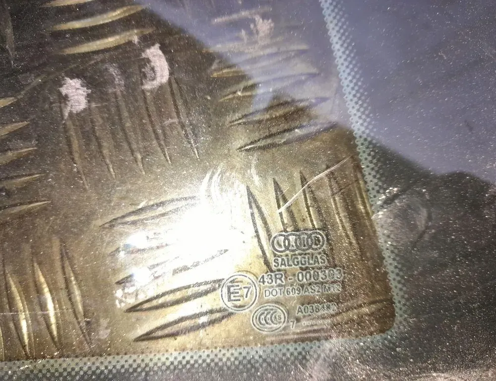 AUDI A5 Sportback 8T (2009-2011) Aizmugurējais kreisais durvju stikls 43R000303 33408927