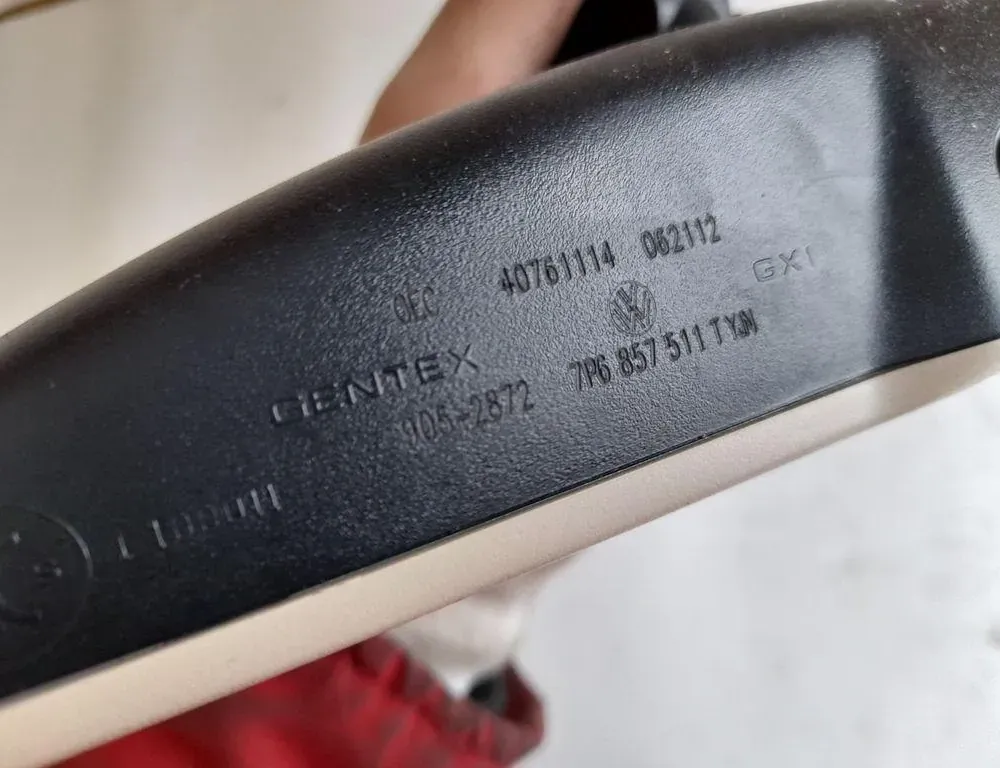 VOLKSWAGEN Touareg 2 generation (2010-2018) Зеркало заднего вида 7P6857511 33411298