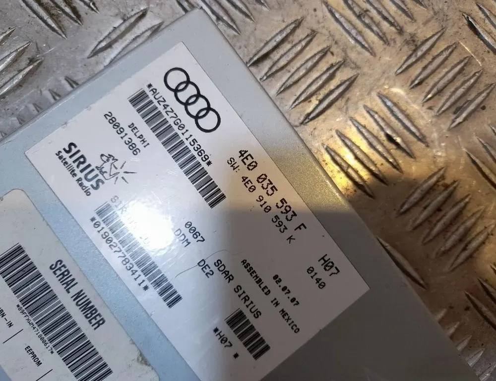 AUDI Q7 4L (2005-2015) Navigācijas vadības poga 4E0035593F 33417127