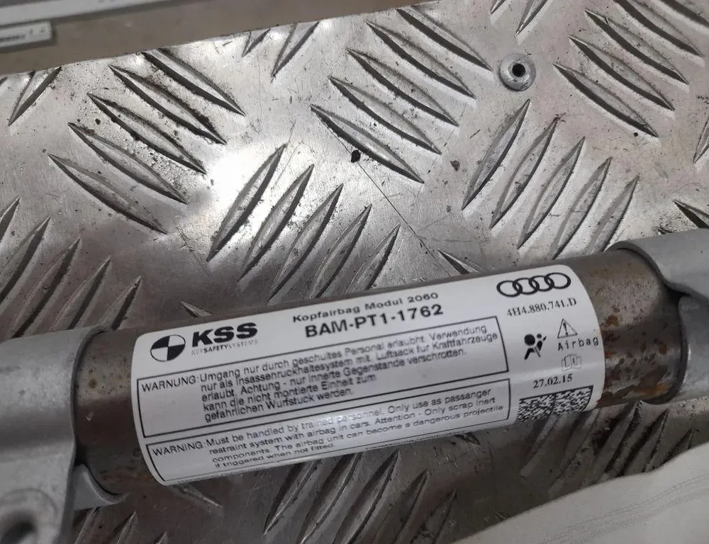 AUDI A8 D2/4D (1994-2002) Left Side Roof Airbag SRS 4H4880741,4H4880741D 33422270
