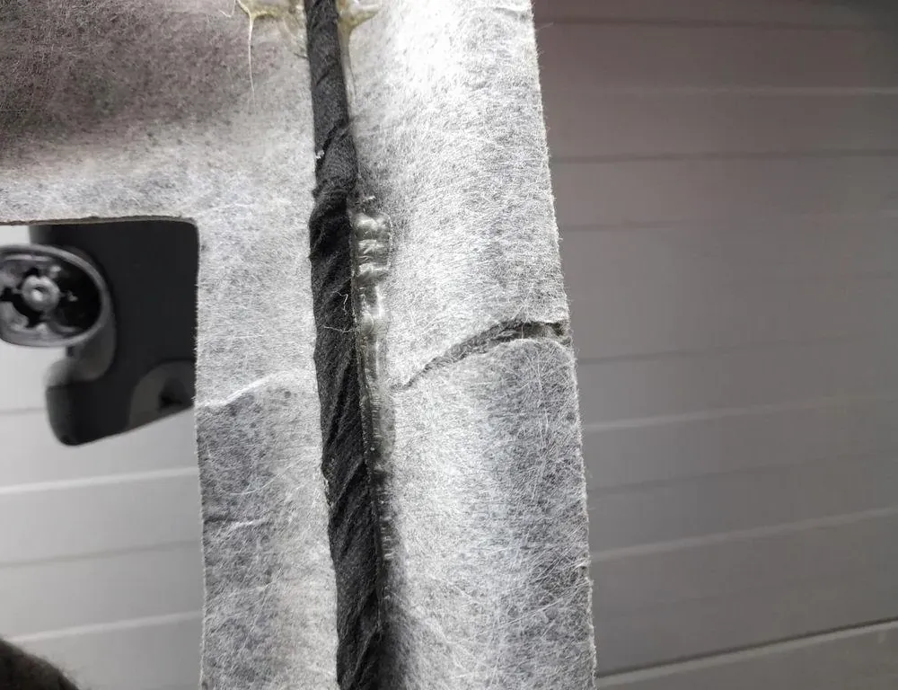 DODGE Challenger 3 generation (2008-2024) Black Roof Liner Set 33424622