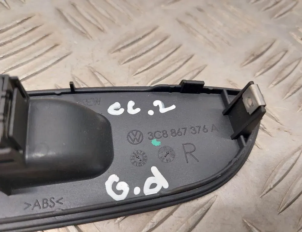 VOLKSWAGEN Passat B7 (2010-2015) Aizmugurējo labo durvju loga pacelšanas slēdzis 3C8867376A 33435444