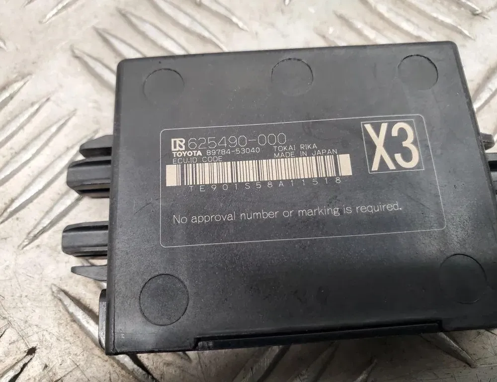 LEXUS RX 4 generation (2015-2024) Immobiliser control unit 625490000 33438499