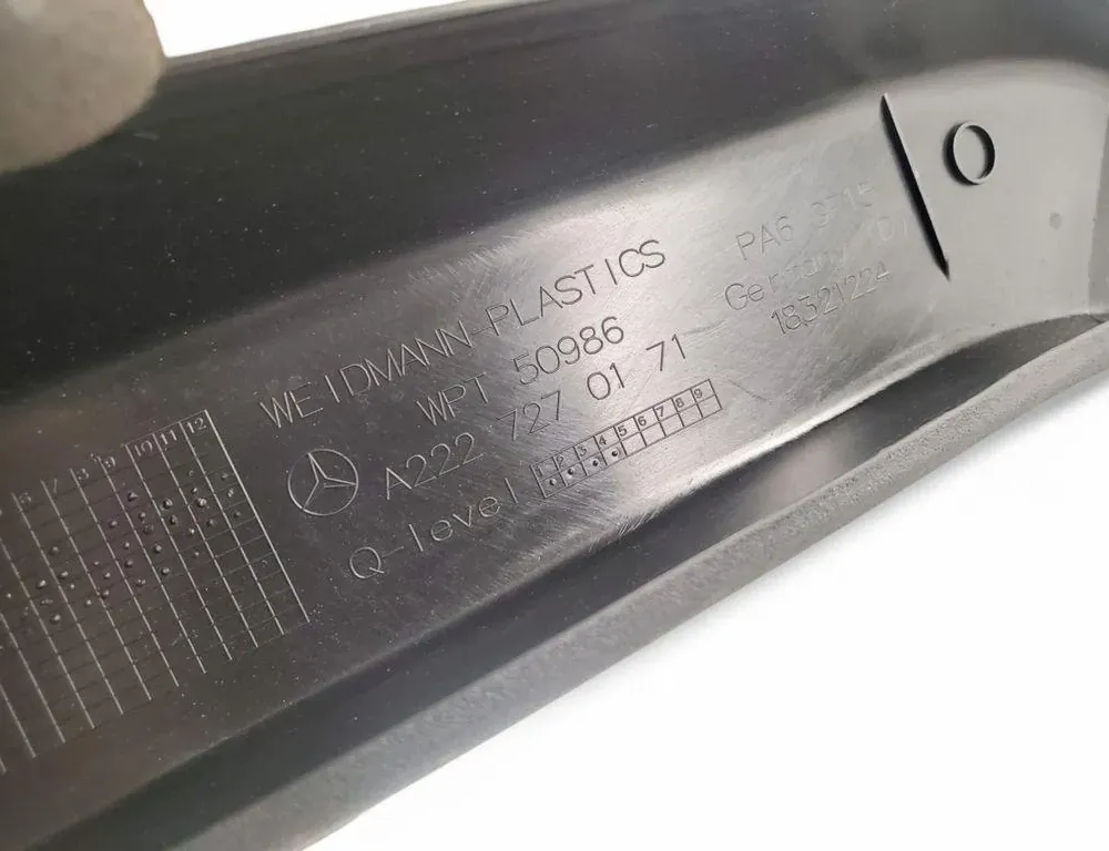 MERCEDES-BENZ S-Class W221 (2005-2013) Стеклоуплотнитель передней левой двери A2227270171 33449916