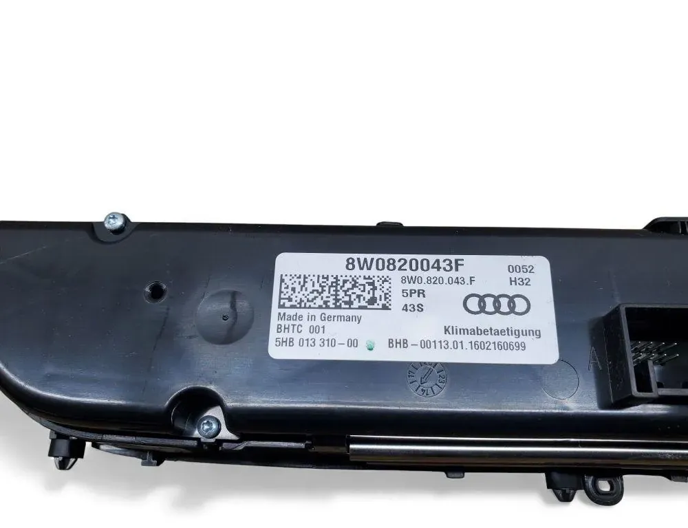 AUDI A4 B9/8W (2015-2024) Other Control Units 8W0820043F 33466547