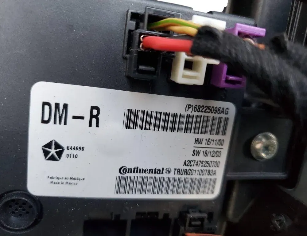 CHRYSLER Pacifica 2 generation (RU) (2016-2023) Right Side Sliding Door 68225096AG 33466893