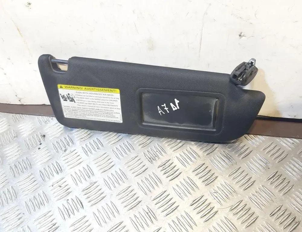 AUDI A7 C7/4G (2010-2020) Right Side Sun Visor 4G0857552 33484966