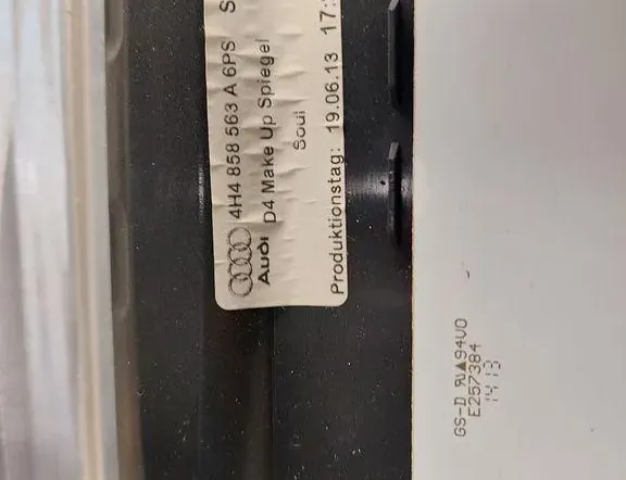 AUDI A8 D2/4D (1994-2002) Roof Paneling 4H4867505K 33486529