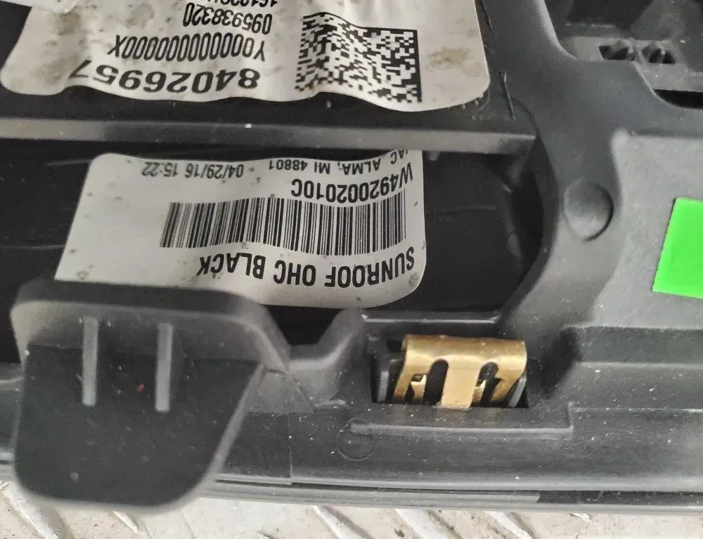 CHEVROLET Camaro 6 generation (2015-2024) Interior Lighting 84026957 33488195